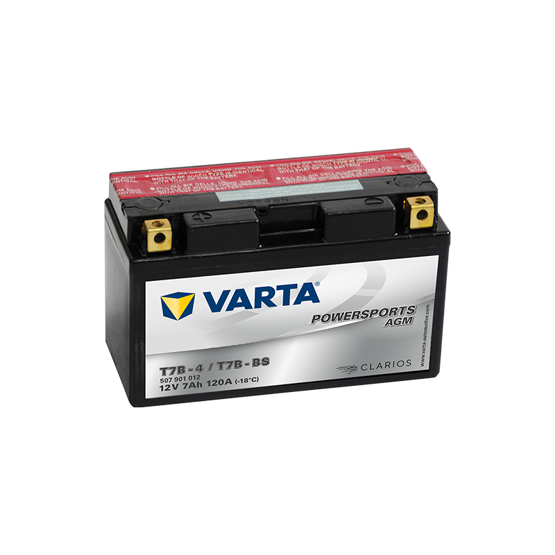 Batterie Varta YT7B-4,YT7B-BS VARTA 507901012 ▷telebaterias.com