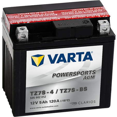 Batterie Varta TTZ7S-4,TTZ7S-BS VARTA 507902011 ▷telebaterias.com
