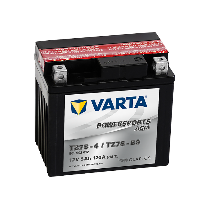 Batería Varta TTZ7S-4,TTZ7S-BS VARTA 507902011 - 3