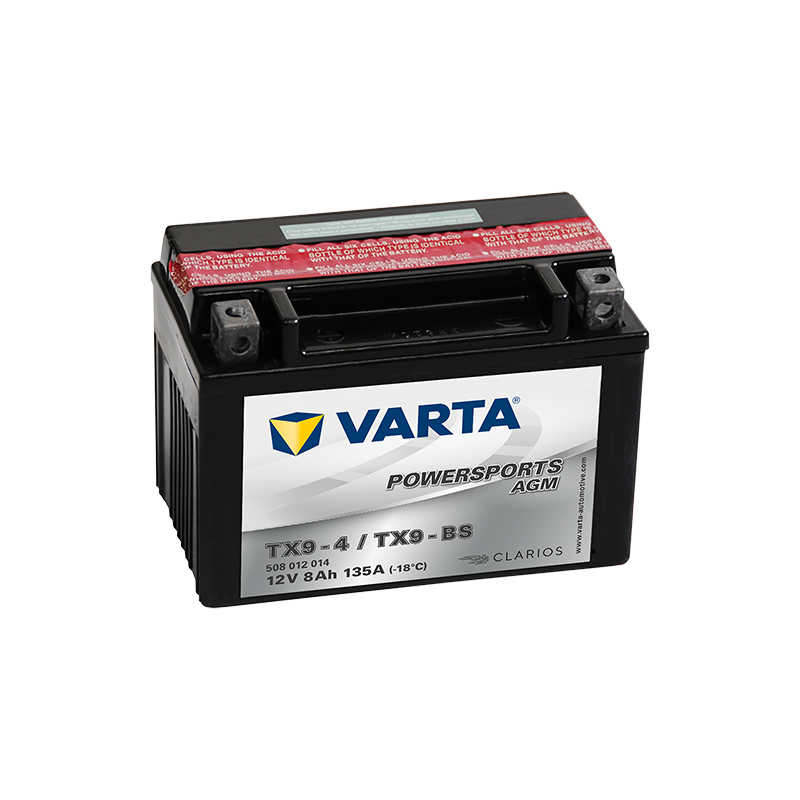 Bateria Varta YTX9-4,YTX9-BS VARTA 508012008 ▷telebaterias.com
