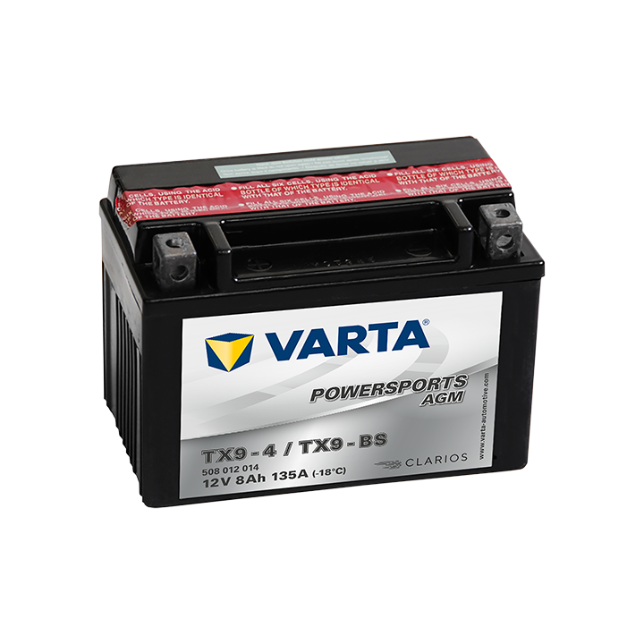 Batería Varta YTX9-4,YTX9-BS VARTA 508012008 - 3