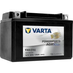 Battery Varta YTX9(FA) VARTA 508909013 ▷telebaterias.com