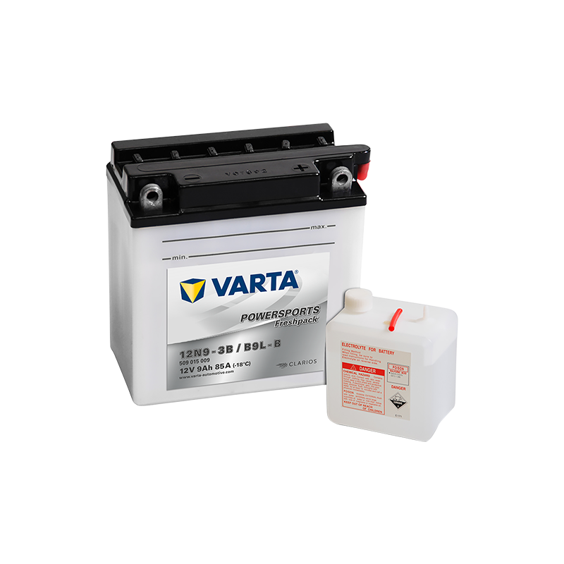 Bateria Varta 12N9-3B,YB9L-B VARTA 509015008 ▷telebaterias.com
