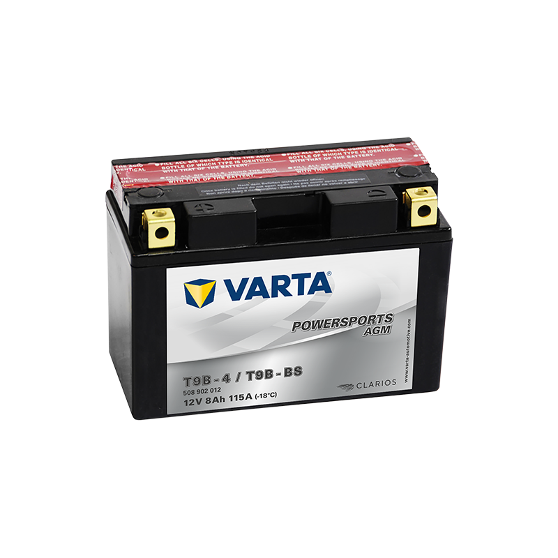 Batería Varta YT9B-4,YT9B-BS VARTA 509902008 ▷telebaterias.com