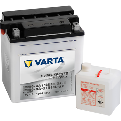 Batería Varta 12N10-3A,12N10-3A-1,12N10-3A-2,YB10L-A2 VARTA 511012009 - 3