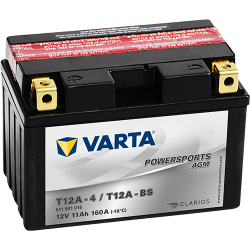 Batería Varta YT12A-4,YT12A-BS VARTA 511901014 ▷telebaterias.com