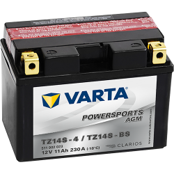 Batterie Varta TTZ14S-4,TTZ14S-BS VARTA 511902023 ▷telebaterias.com