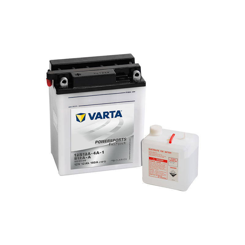 Batería Varta 12N12A-4A-1,YB12A-A VARTA 512011012 ▷telebaterias.com