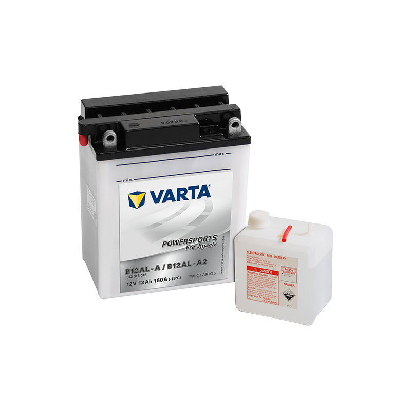 Battery Varta YB12AL-A,YB12AL-A2 VARTA 512013012 ▷telebaterias.com