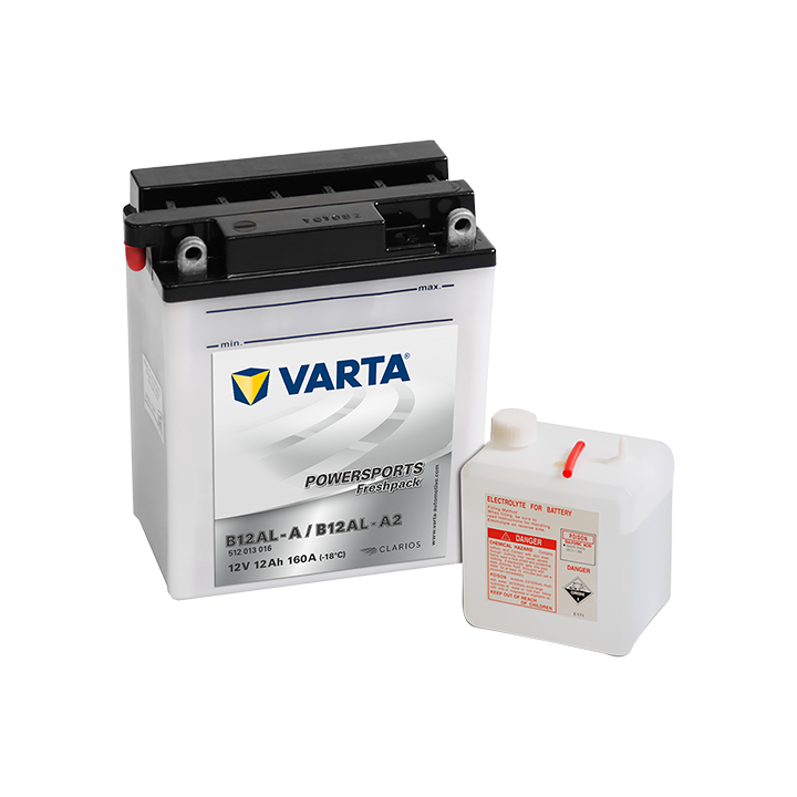 Batería Varta YB12AL-A,YB12AL-A2 VARTA 512013012 - 3