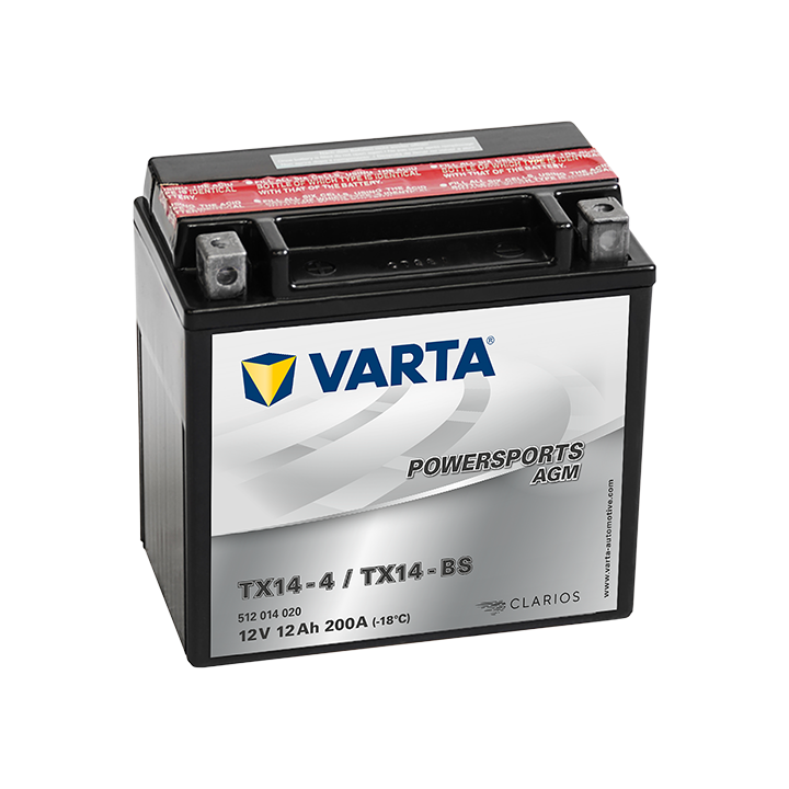 Batería Varta YTX14-4,YTX14-BS VARTA 512014010 - 3