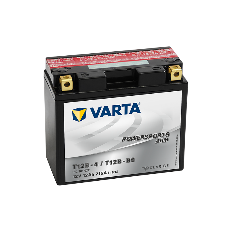 Bateria Varta YT12B-4,YT12B-BS VARTA 512901019 ▷telebaterias.com