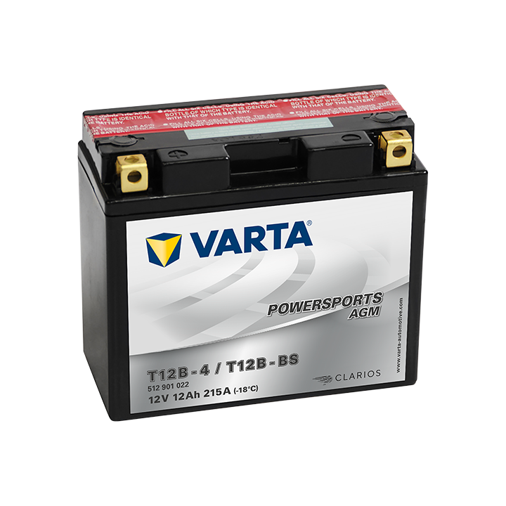 Batería Varta YT12B-4,YT12B-BS VARTA 512901019 - 3