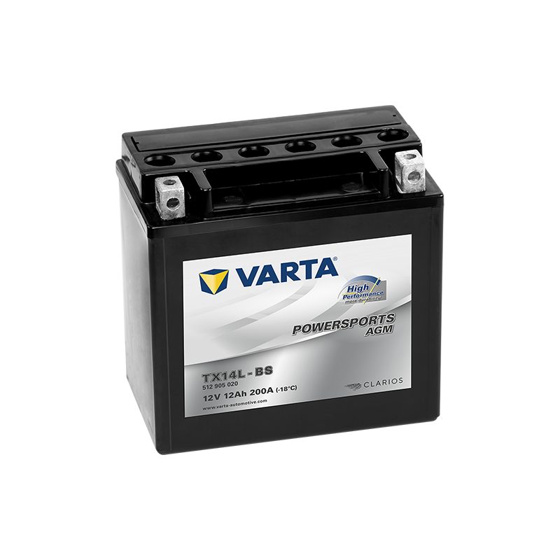 Batterie Varta YTX14L-BS VARTA 512905020 ▷telebaterias.com