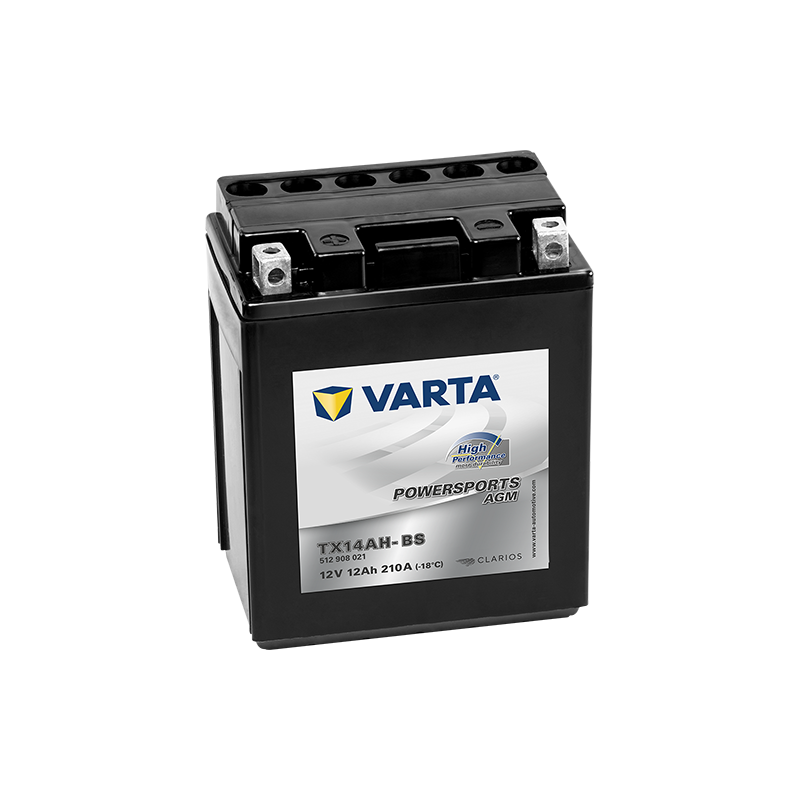 Batería Varta YTX14AH-BS VARTA 512908021 ▷telebaterias.com
