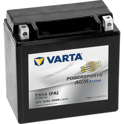 Batterie Varta YTX14-4 VARTA 512909020 ▷telebaterias.com