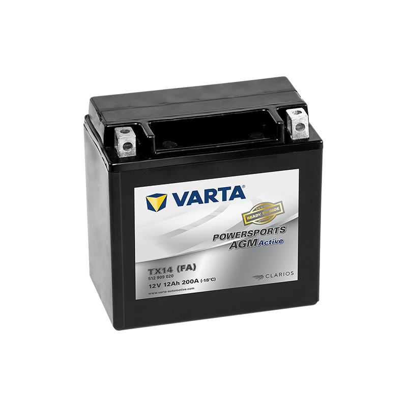 Batterie Varta YTX14-4 VARTA 512909020 ▷telebaterias.com