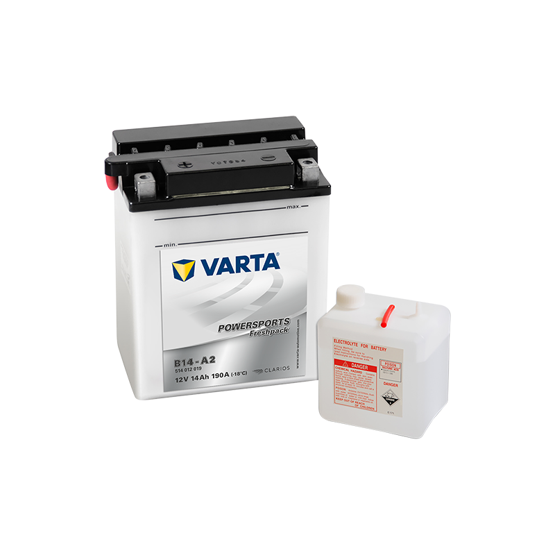 Batería Varta YB14-A2 VARTA 514012014 - 3