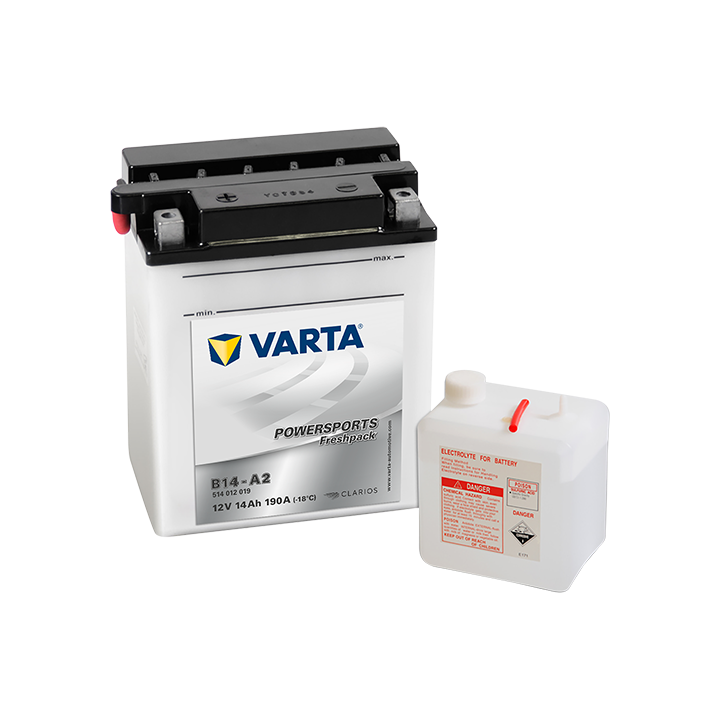 Batería Varta YB14-A2 VARTA 514012014 - 3