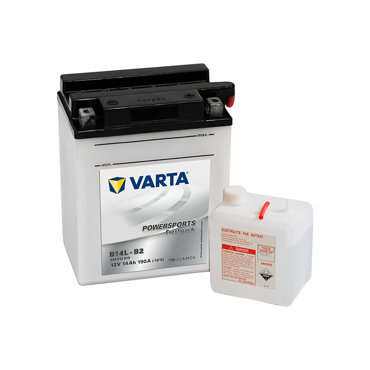 Batería Varta YB14L-B2 VARTA 514013014 - 3