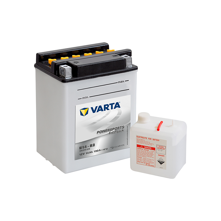 Batería Varta YB14-B2 VARTA 514014014 - 3