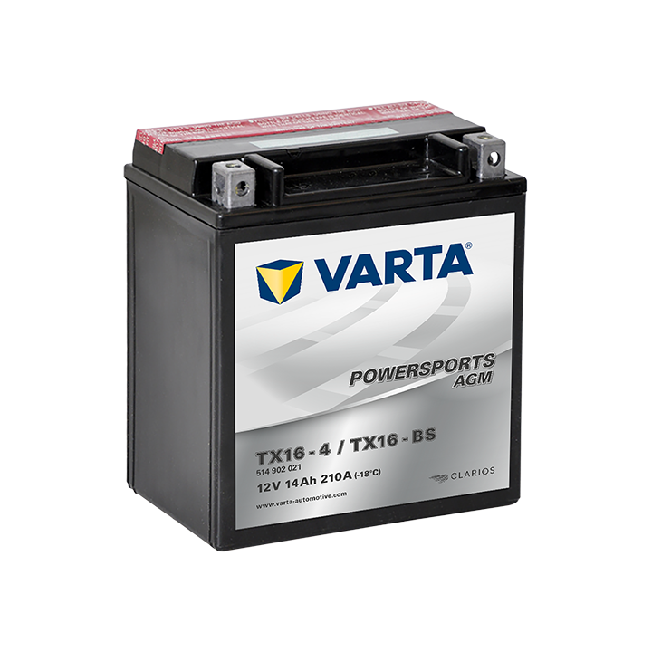 Batería Varta YTX16-4,YTX16-BS VARTA 514902022 - 3