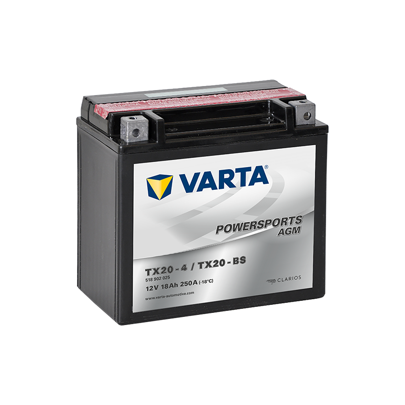 Batería Varta YTX20-4,YTX20-BS VARTA 518902026 - 3