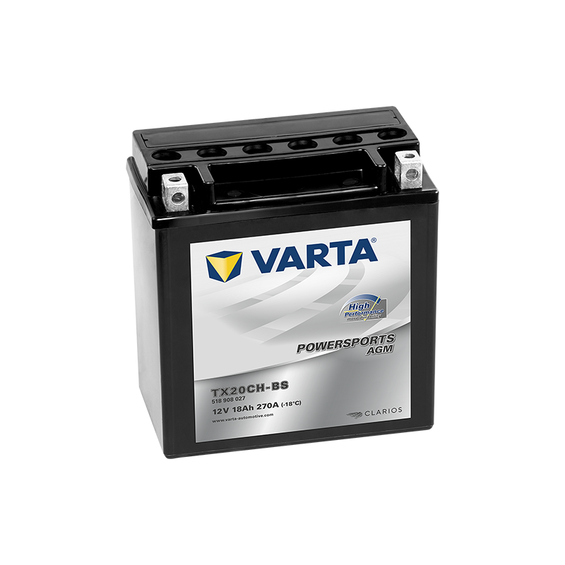Batterie Varta YTX20CH-BS VARTA 518908027 ▷telebaterias.com