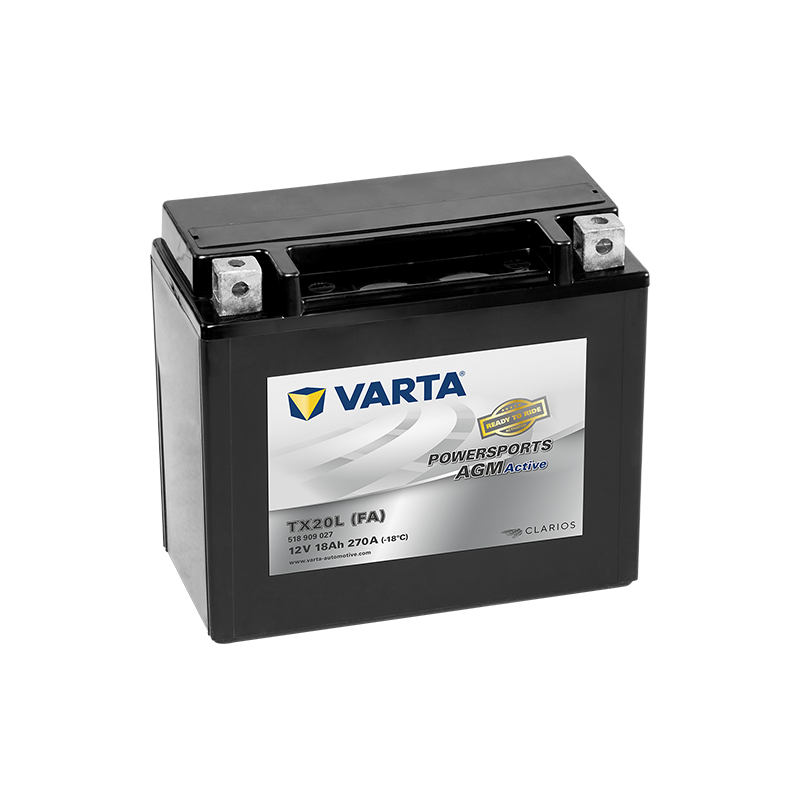 Bateria Varta YTX20L-4 VARTA 518909027 ▷telebaterias.com