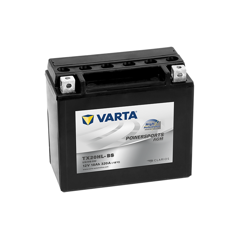 Batería Varta YTX20HL-BS VARTA 518918032 ▷telebaterias.com