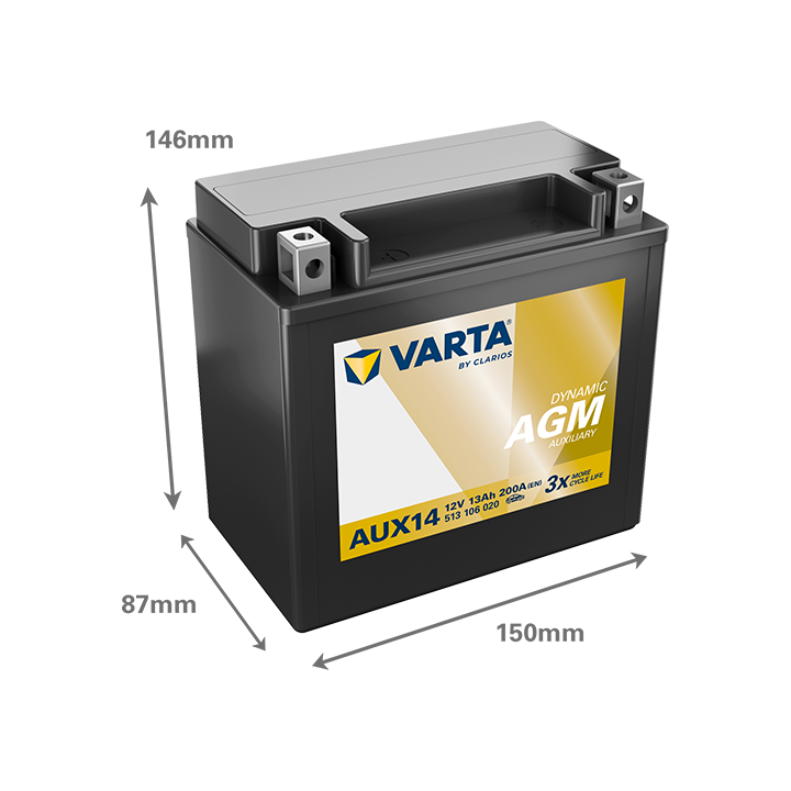 Batería Varta AUX14 - 5