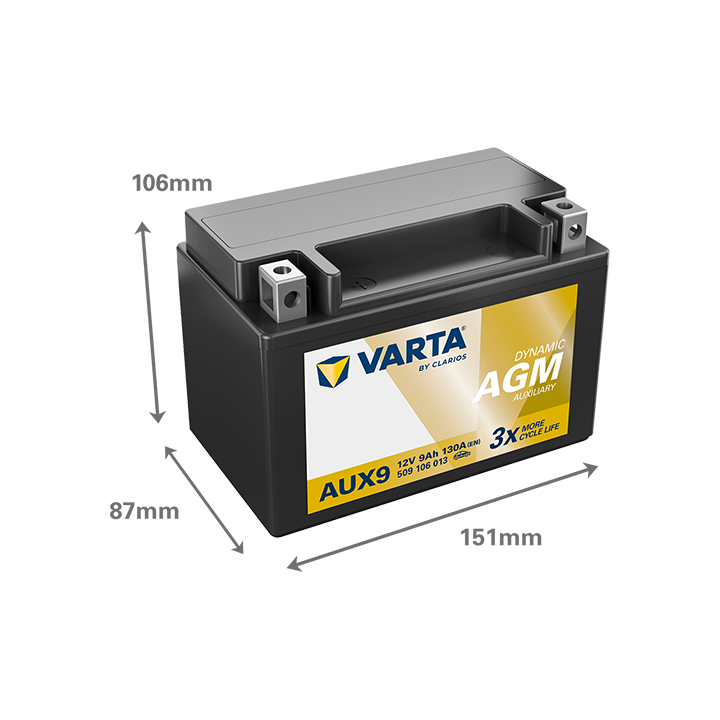 Batería Varta AUX9 - 5