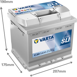 Batería Varta C30 - 6