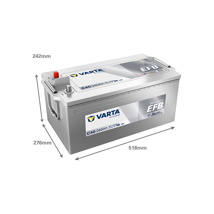 Batería Varta C40 - 6