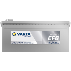 Batería Varta C40 - 7