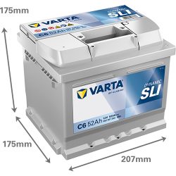 Batería Varta C6 - 6