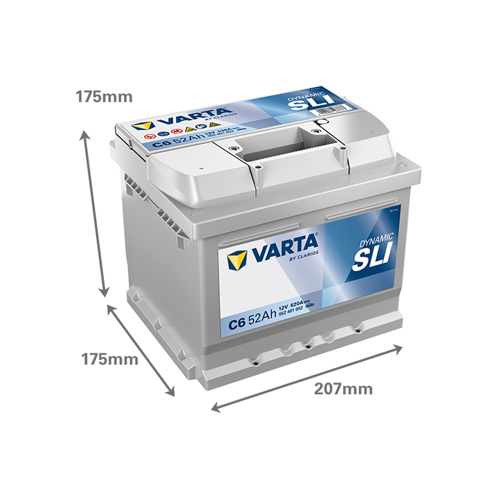 Batería Varta C6 - 6