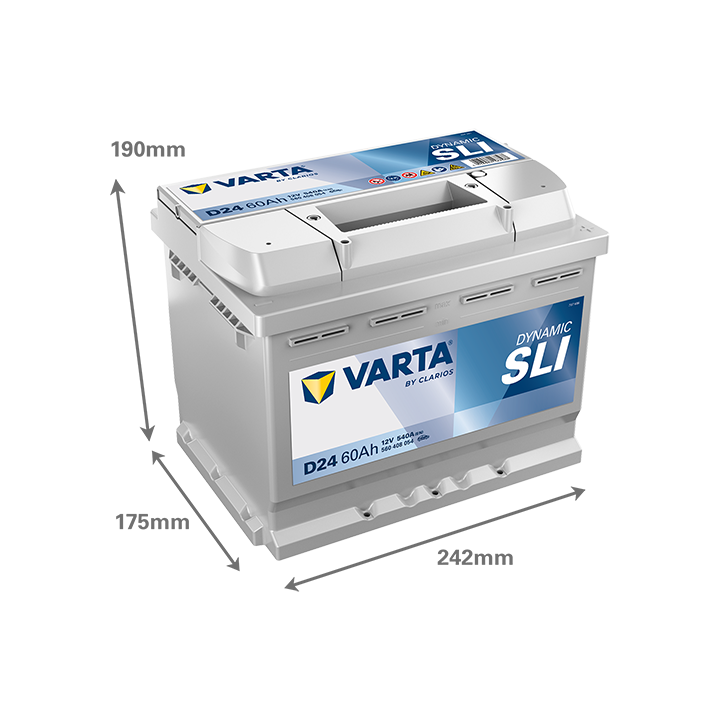 Batería Varta D24 - 6