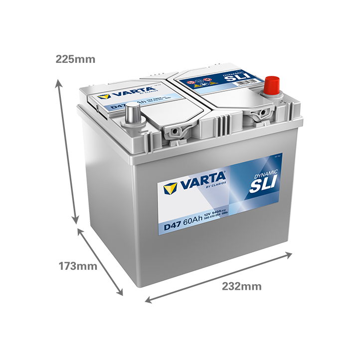 Batería Varta D47 - 6