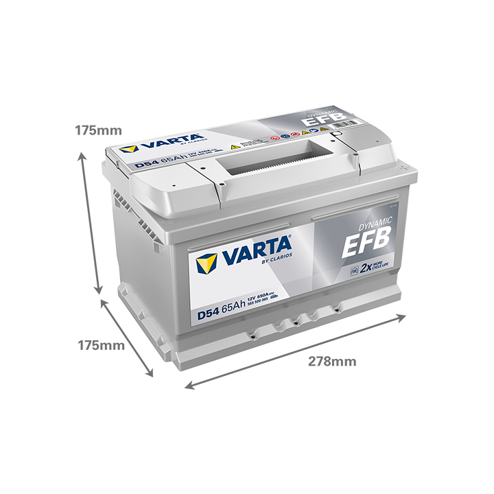 Batería Varta D54 - 6