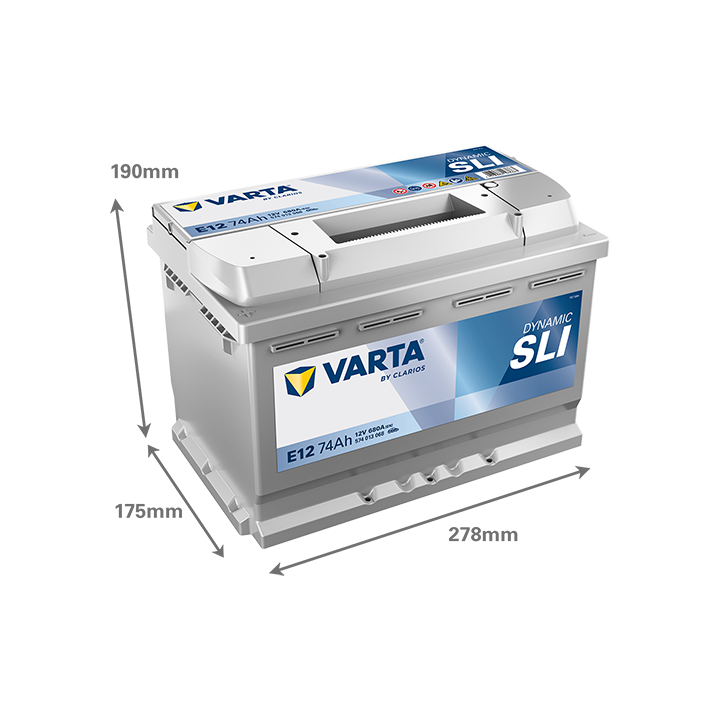 Batería Varta E12 - 6