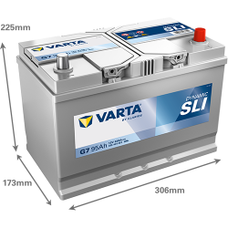 Batería Varta G7 - 6