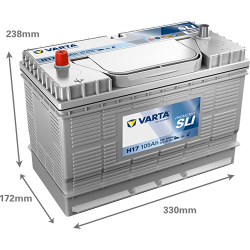 Batería Varta H17 - 6