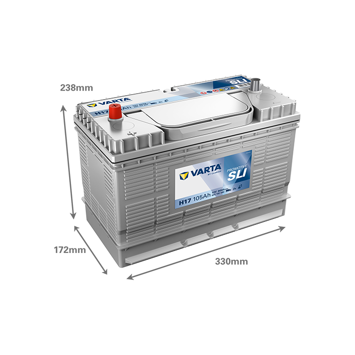 Batería Varta H17 - 6