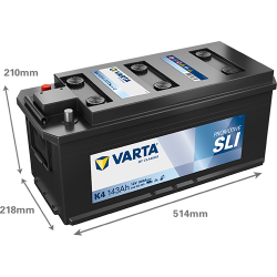 Batería Varta K4 - 6