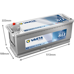 Batería Varta K8 - 6