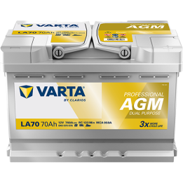 Batería Varta LA70 - 5