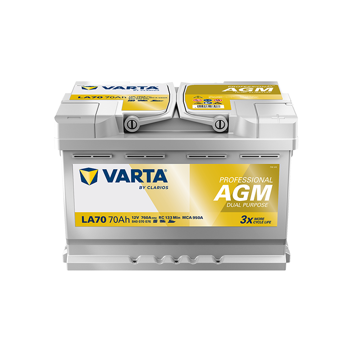Batería Varta LA70 - 5