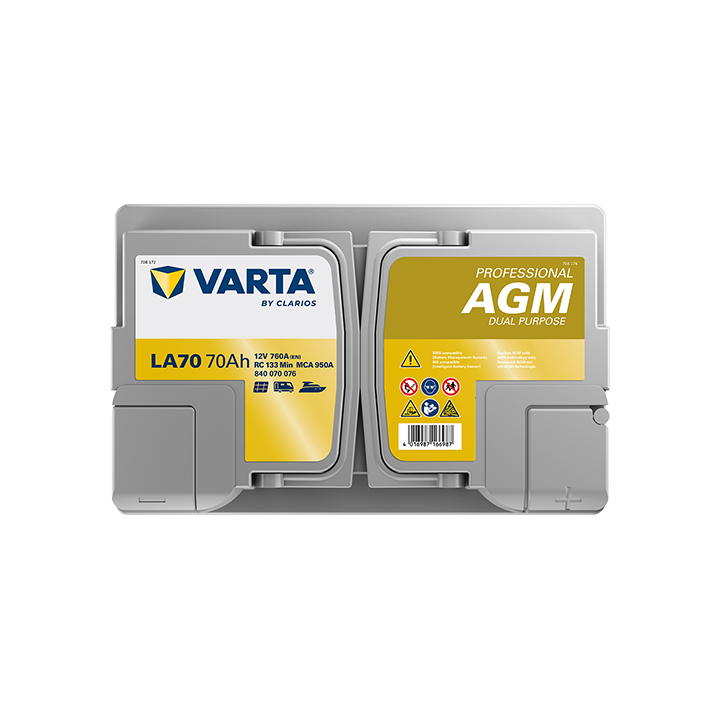 Batería Varta LA70 - 8