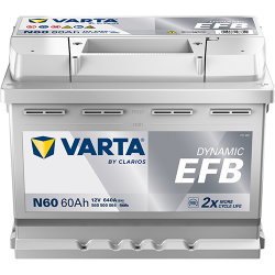 Batería Varta N60 - 5